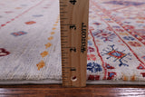 Tribal Khorjin Persian Gabbeh Hand Knotted Wool Rug - 6' 5" X 9' 8" - Golden Nile