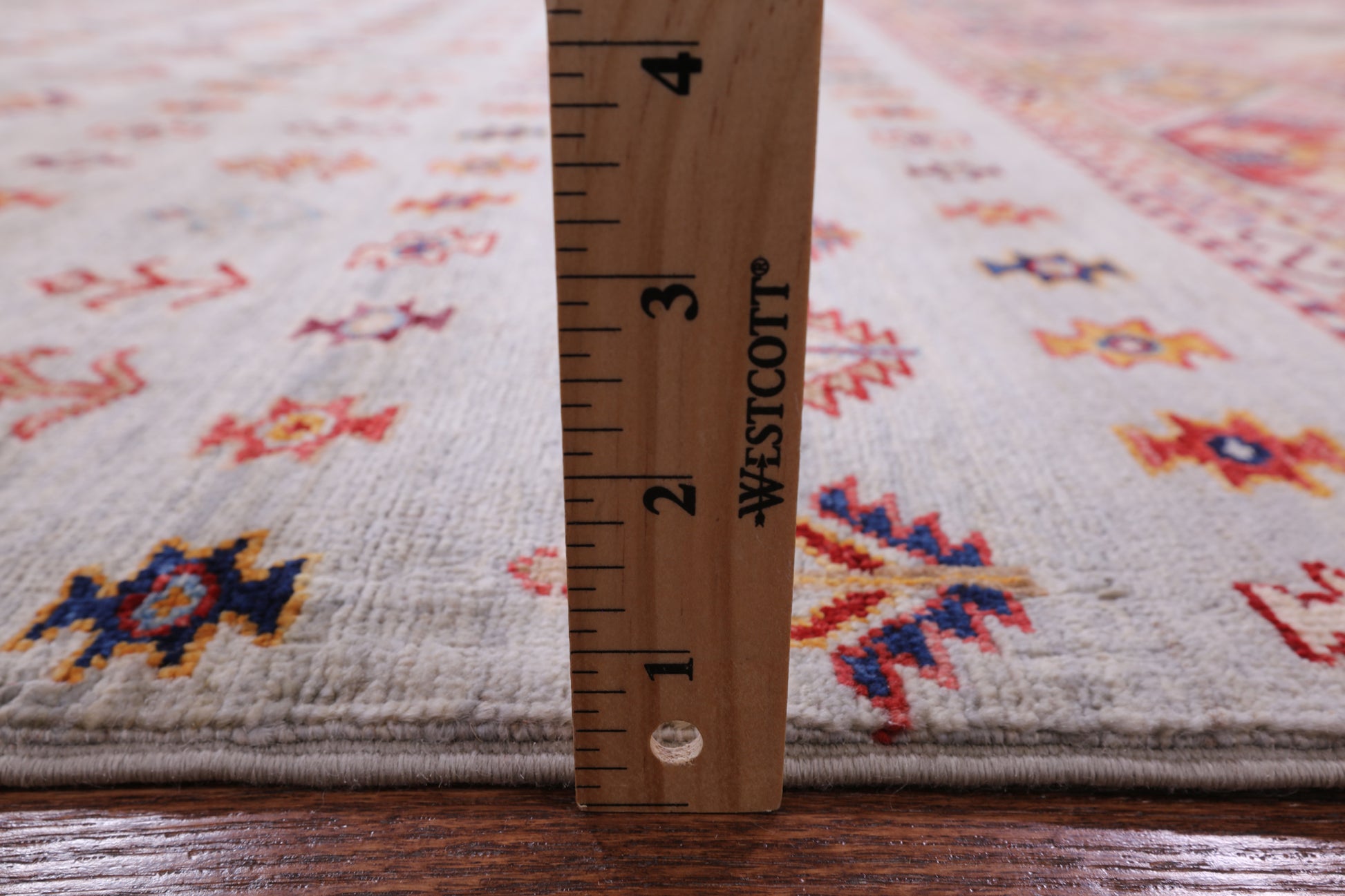Tribal Persian Gabbeh Handmade Wool Rug - 8' 5" X 9' 9" - Golden Nile