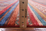 Khorjin Persian Gabbeh Hand Knotted Wool Rug - 5' 8" X 8' 1" - Golden Nile