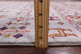 Tribal Persian Gabbeh Handmade Wool Rug - 4' 8" X 6' 6" - Golden Nile
