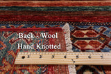 Khorjin Persian Gabbeh Handmade Wool Rug - 3' 3" X 5' 3" - Golden Nile