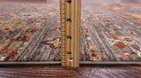 Khorjin Persian Gabbeh Hand Knotted Wool Rug - 3' 11" X 5' 6" - Golden Nile