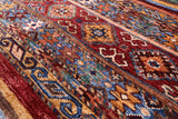 Khorjin Persian Gabbeh Hand Knotted Wool Runner Rug - 2' 8" X 9' 9" - Golden Nile