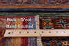 Khorjin Persian Gabbeh Hand Knotted Wool Runner Rug - 2' 7" X 7' 11" - Golden Nile