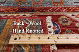 Khorjin Persian Gabbeh Hand Knotted Wool Runner Rug - 2' 1" X 5' 11" - Golden Nile