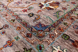 Peshawar Hand Knotted Wool Rug - 6' 6" X 9' 9" - Golden Nile