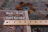Peshawar Handmade Wool Rug - 6' 9" X 9' 4" - Golden Nile