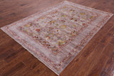 Peshawar Hand Knotted Wool Rug - 5' 8" X 8' 0" - Golden Nile