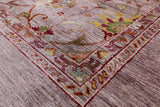 Peshawar Hand Knotted Wool Rug - 5' 8" X 8' 0" - Golden Nile