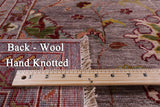 Peshawar Hand Knotted Wool Rug - 5' 8" X 8' 0" - Golden Nile