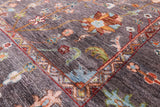 Peshawar Hand Knotted Wool Rug - 5' 9" X 8' 4" - Golden Nile