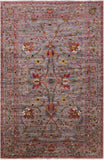 Peshawar Hand Knotted Wool Rug - 6' 8" X 10' 0" - Golden Nile