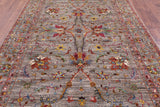 Peshawar Hand Knotted Wool Rug - 6' 8" X 10' 0" - Golden Nile