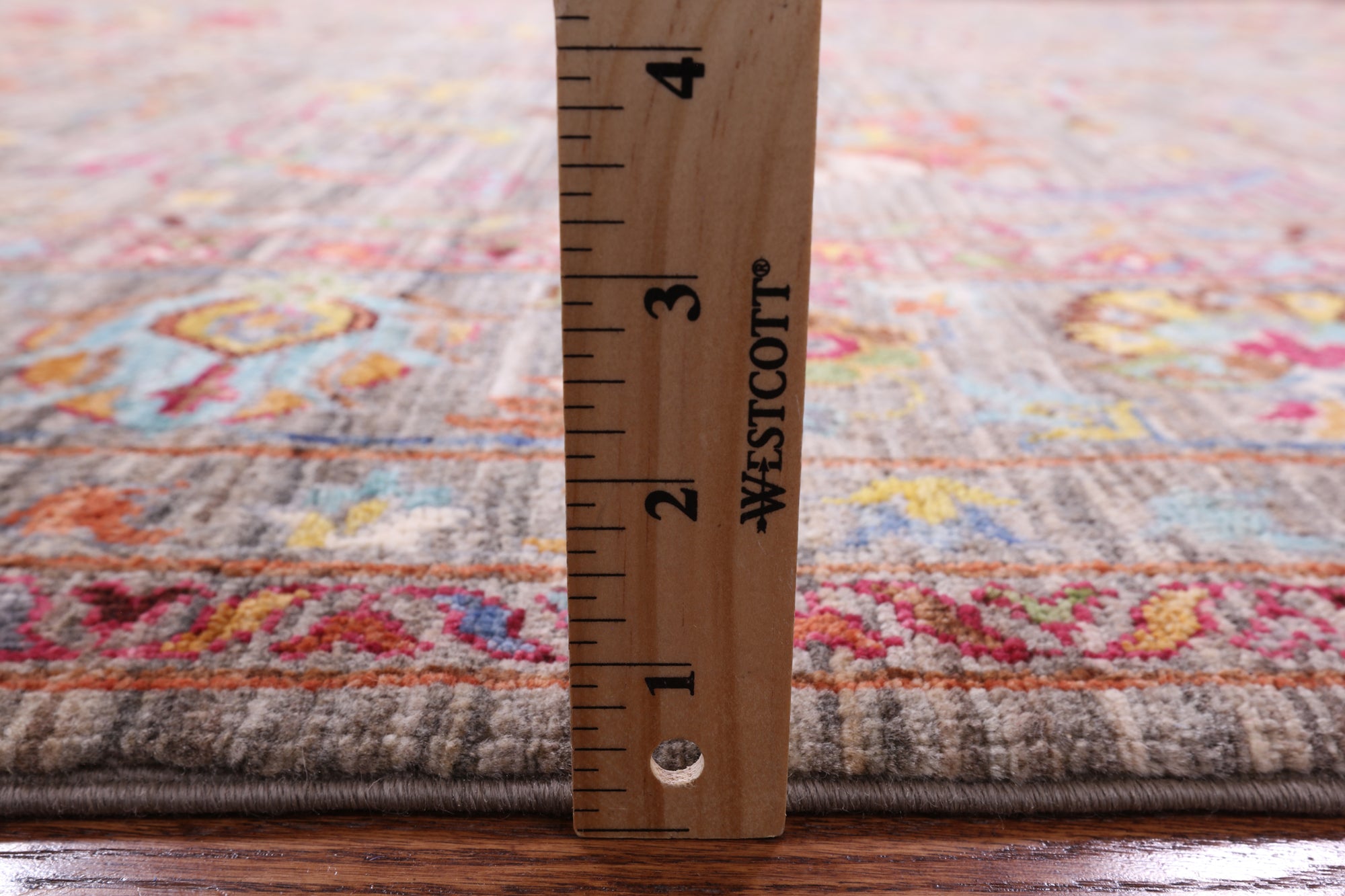 Peshawar Hand Knotted Wool Rug - 6' 8" X 10' 0" - Golden Nile