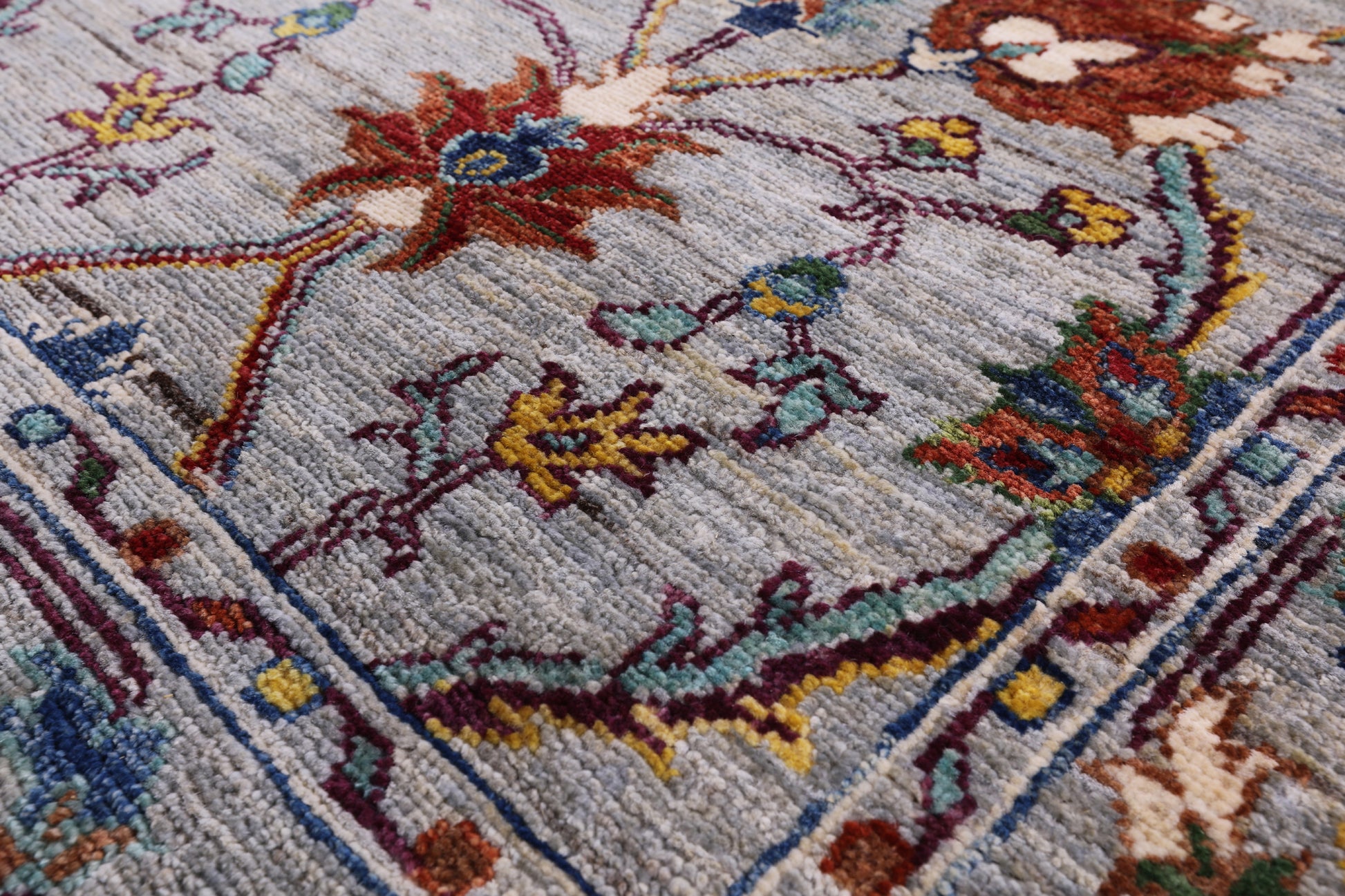 Peshawar Hand Knotted Wool Runner Rug - 2' 8" X 9' 11" - Golden Nile