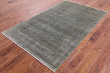 Full Pile Overdyed Handmade Wool Rug - 3' 11" X 6' 4" - Golden Nile