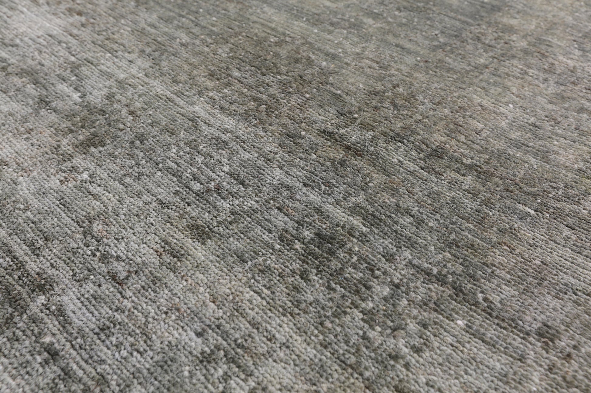 Full Pile Overdyed Handmade Wool Rug - 3' 11" X 6' 4" - Golden Nile