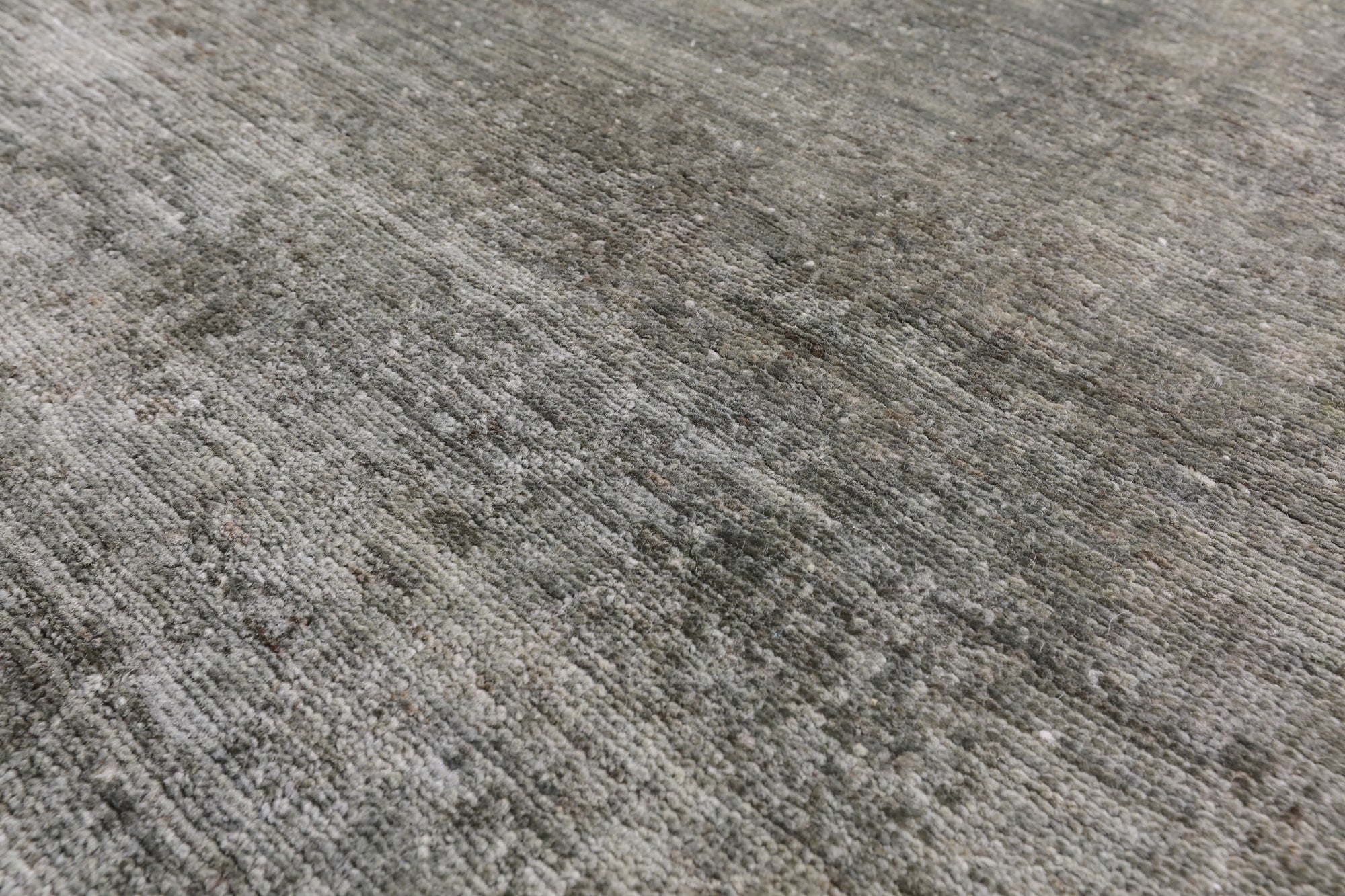Full Pile Overdyed Handmade Wool Rug - 3' 11" X 6' 4" - Golden Nile