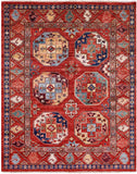 Turkmen Ersari Handmade Wool Rug - 5' 1" X 6' 4" - Golden Nile