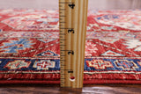 Red Turkmen Ersari Handmade Wool Runner Rug - 2' 8" X 11' 1" - Golden Nile