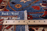 Fine Serapi Handmade Wool Rug - 9' 0" X 11' 10" - Golden Nile