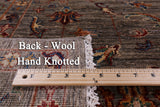 Peshawar Hand Knotted Wool Rug - 5' 7" X 8' 0" - Golden Nile