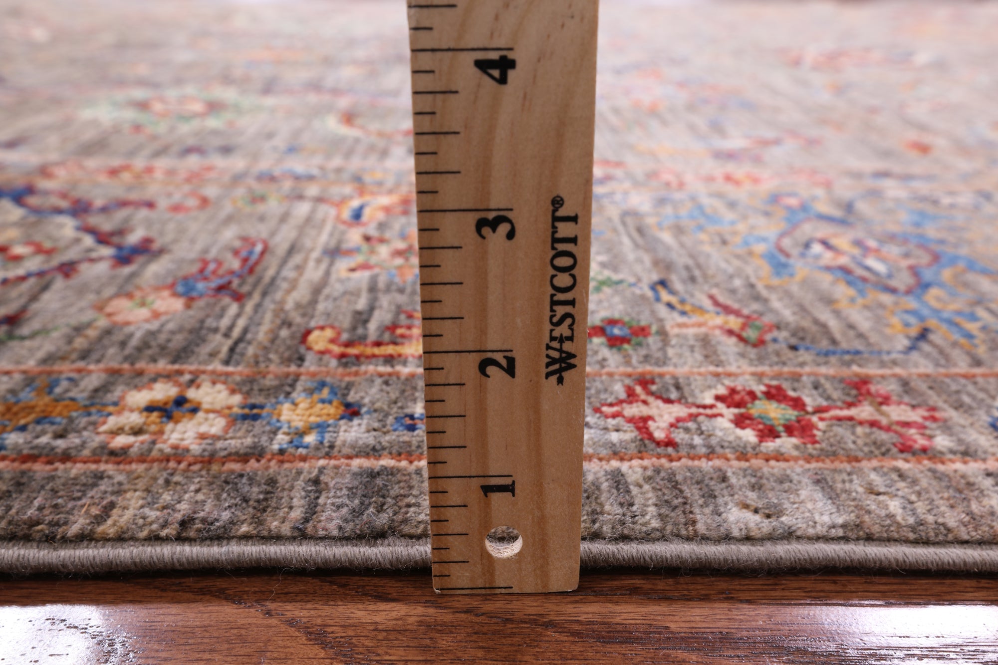 Peshawar Hand Knotted Wool Rug - 5' 7" X 8' 0" - Golden Nile