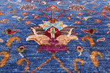 Peshawar Handmade Wool Rug - 5' 9" X 7' 8" - Golden Nile