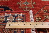 Turkmen Ersari Handmade Wool Rug - 3' 3" X 5' 0" - Golden Nile