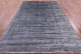 Full Pile Overdyed Hand Knotted Wool Rug - 6' 8" X 10' 1" - Golden Nile
