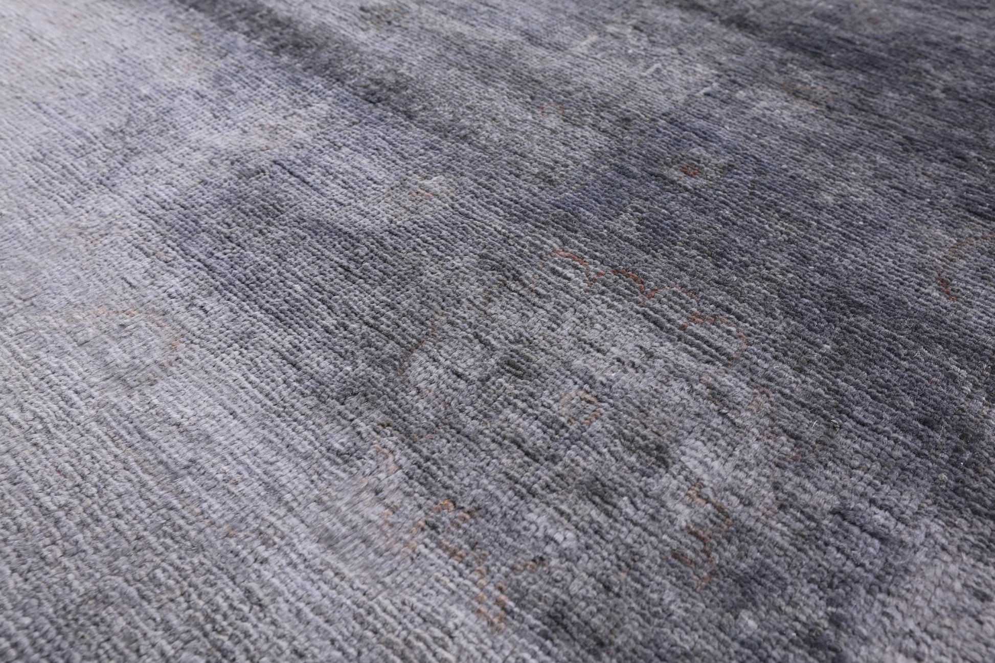 Full Pile Overdyed Hand Knotted Wool Rug - 6' 8" X 10' 1" - Golden Nile