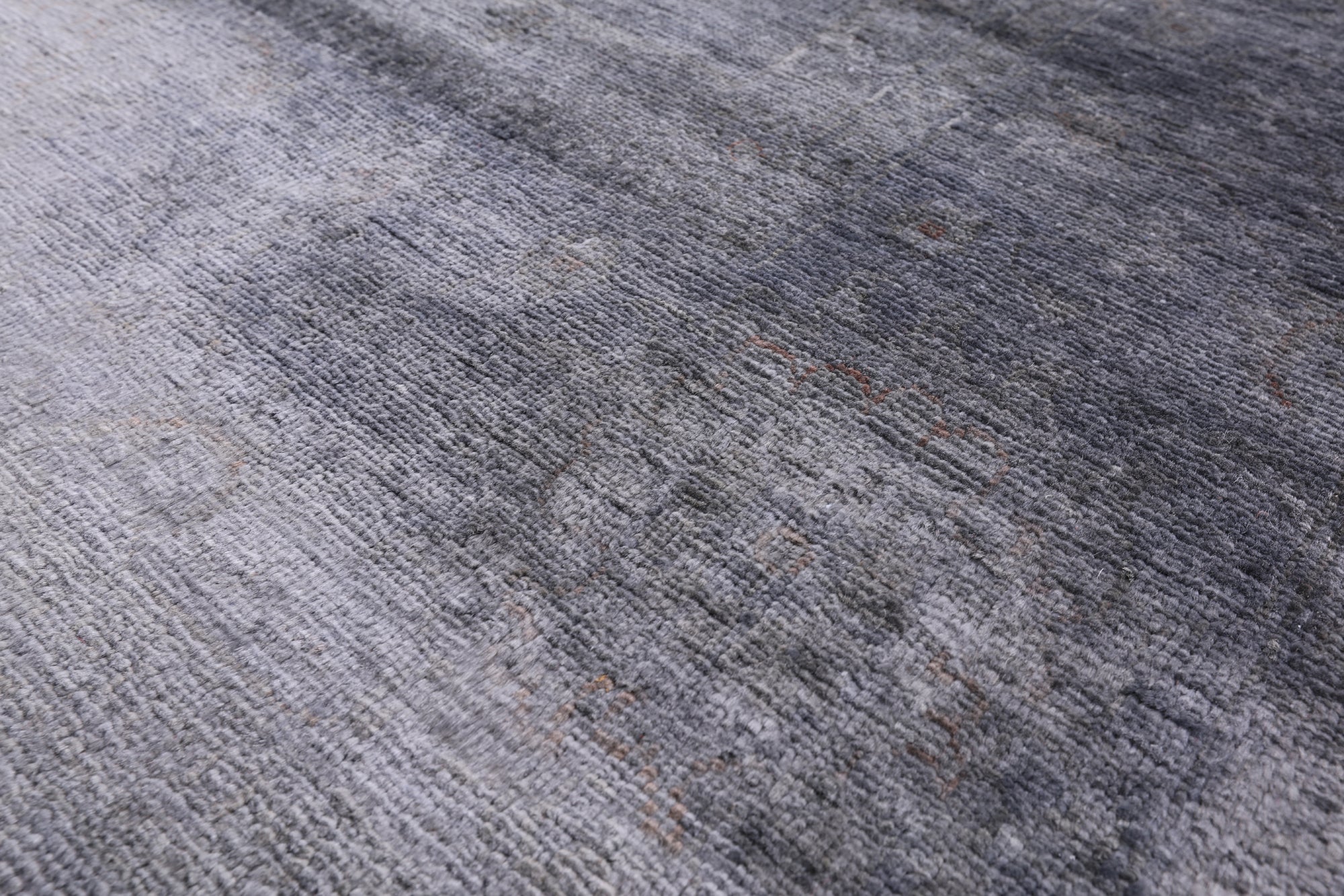 Full Pile Overdyed Hand Knotted Wool Rug - 6' 8" X 10' 1" - Golden Nile