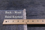 Full Pile Overdyed Hand Knotted Wool Rug - 6' 8" X 10' 1" - Golden Nile