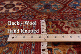 Khorjin Persian Gabbeh Handmade Wool Runner Rug - 2' 7" X 6' 9" - Golden Nile