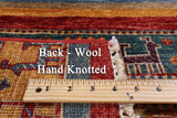 Khorjin Persian Gabbeh Handmade Wool Rug - 2' 9" X 4' 2" - Golden Nile