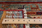 Khorjin Persian Gabbeh Hand Knotted Wool Runner Rug - 2' 6" X 6' 2" - Golden Nile
