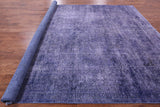 Persian Overdyed Handmade Wool Rug - 9' 8" X 12' 3" - Golden Nile