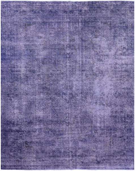 Persian Overdyed Handmade Wool Rug - 9' 8" X 12' 3" - Golden Nile