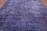 Persian Overdyed Handmade Wool Rug - 9' 8" X 12' 3" - Golden Nile