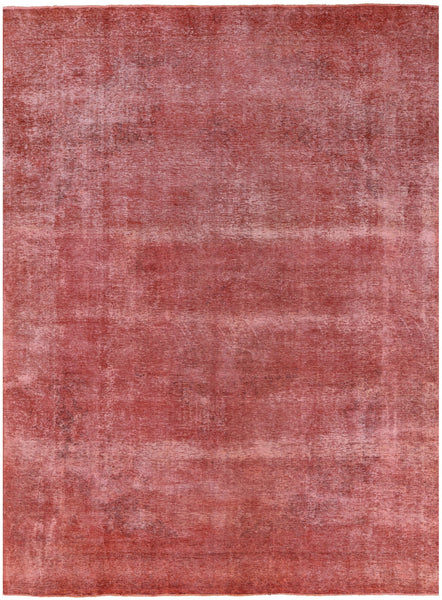 Persian Overdyed Hand Knotted Wool Rug - 9' 2" X 12' 4" - Golden Nile