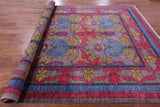 William Morris Hand Knotted Wool Rug - 8' 2" X 9' 10" - Golden Nile