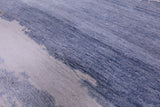 Modern Hand Knotted 100% Silk Rug - 9' 1" X 11' 11" - Golden Nile
