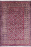 William Morris Handmade Wool Rug - 6' 1" X 8' 10" - Golden Nile
