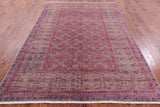 William Morris Handmade Wool Rug - 6' 1" X 8' 10" - Golden Nile