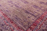 William Morris Handmade Wool Rug - 6' 1" X 8' 10" - Golden Nile