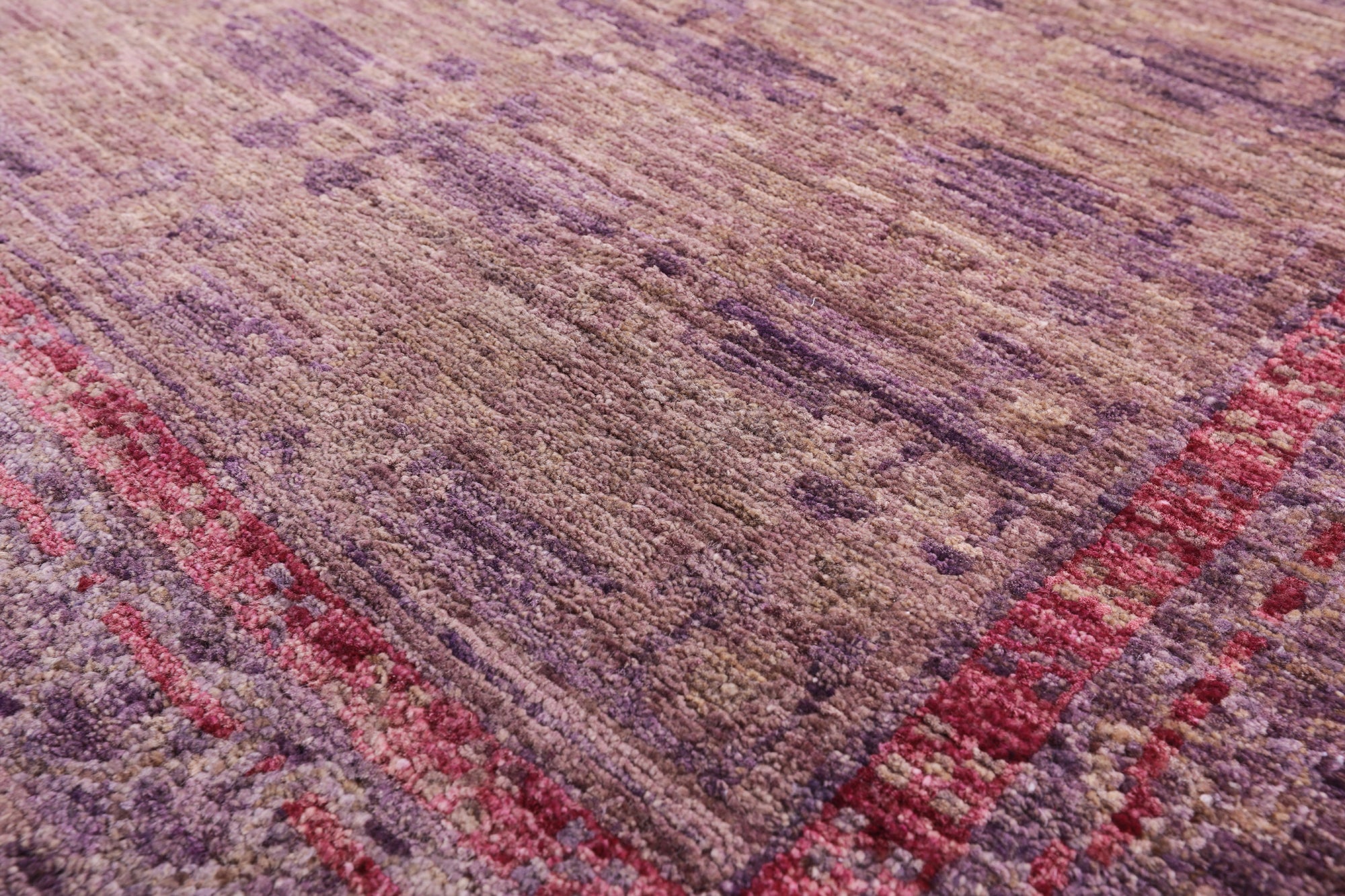 William Morris Handmade Wool Rug - 6' 1" X 8' 10" - Golden Nile