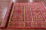 William Morris Handmade Wool Rug - 5' 0" X 7' 7" - Golden Nile