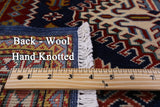 Super Kazak Handmade Wool Rug - 5' X 6' 9" - Golden Nile