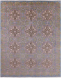 William Morris Hand Knotted Wool Rug - 9' 2" X 11' 5" - Golden Nile