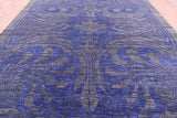 William Morris Hand Knotted Wool Rug - 10' 1" X 13' 10" - Golden Nile